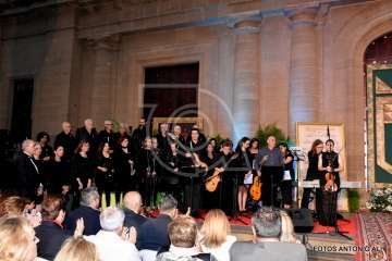  Telde con el empresario Grisaleña en la lectura del pregón de Santiago 2018 (Foto Antonio Alí)